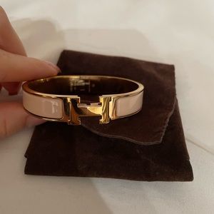 Hermes clic clac bracelet